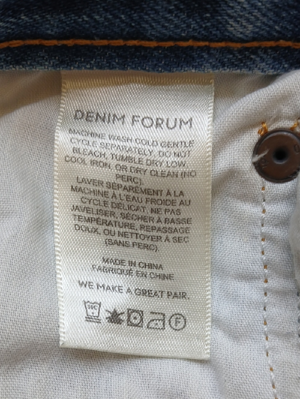 Aritzia Denim Forum The Ex Boyfriend Jeans Size 27 - Picture 6 of 9